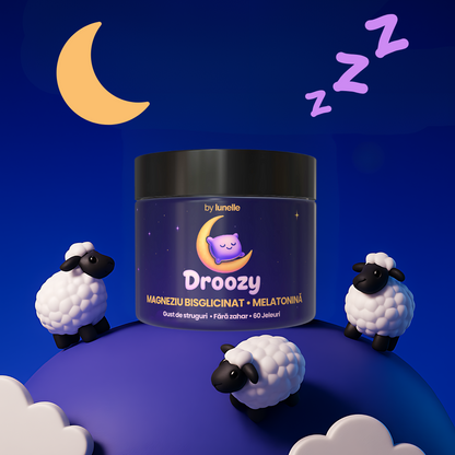 Droozy™ - Gummies cu Magneziu Bisglicinat și Extracte Naturale